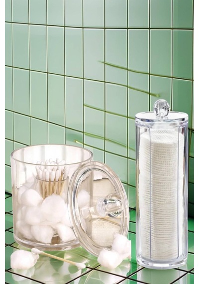 2'li Makyaj Organizer&banyo Düzenleyici Plastik Beyaz Tr Diğer