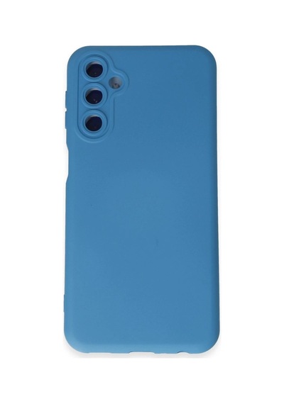 Samsung Galaxy M34 5g Kılıf Nano İçi Kadife Silikon - Mavi