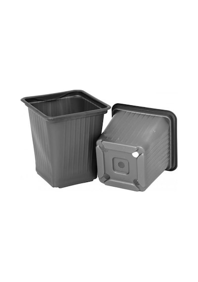 THERMOFORM KARE VAKUM SAKSI 30 ADET - ÜRETİM SAKSISI 9 CM