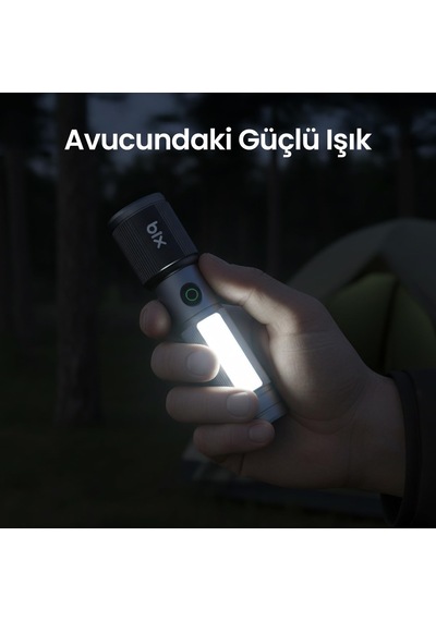 Bix Flashlight Bx2153fl 7w Led Gri