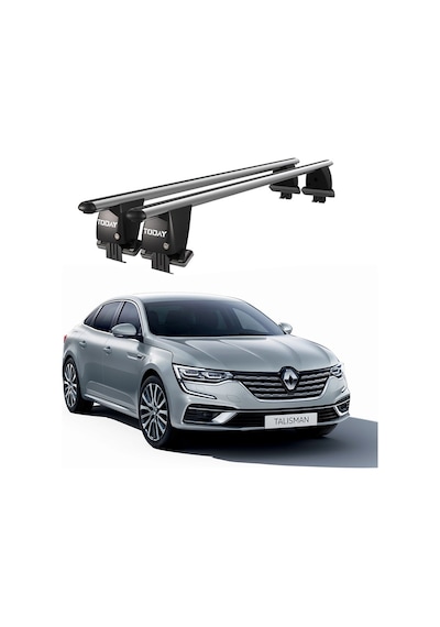 Renault Talisman 2015 Ve Sonrası Oluksuz Kilitli Ara Atkı Port Bagaj Tavan Barı