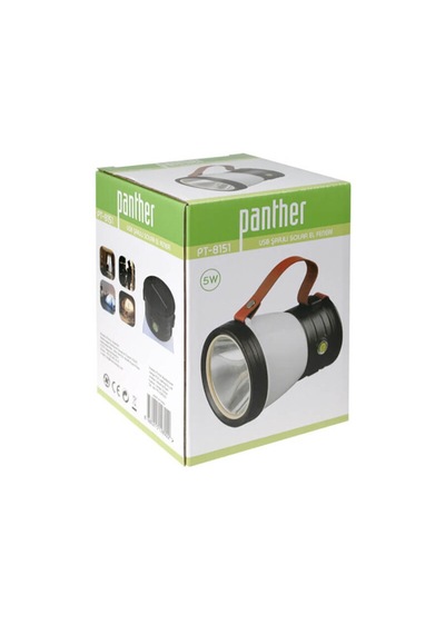 Panther Pt-8151 Usb Şarjlı El Feneri