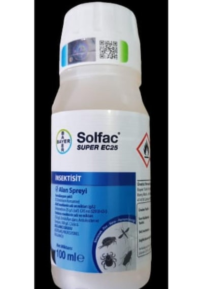 Bayer Solfac Super Ec25 Kene Pire Sivrisinek Öldürücü Ilaç