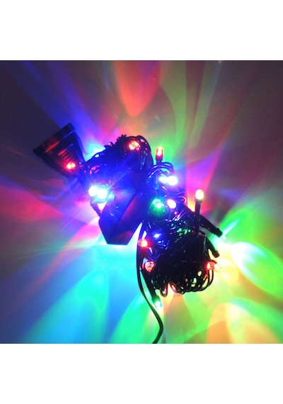 İç Mekan Led Aydınlatma Rgb Animasyonlu Siyah Kablo 5m İp Yılbaş