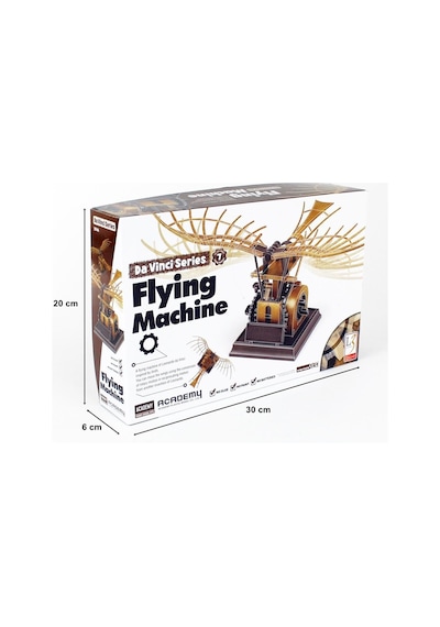Academy 18146 Da Vinci Uçan Makine, Plastik Model Kiti-49086