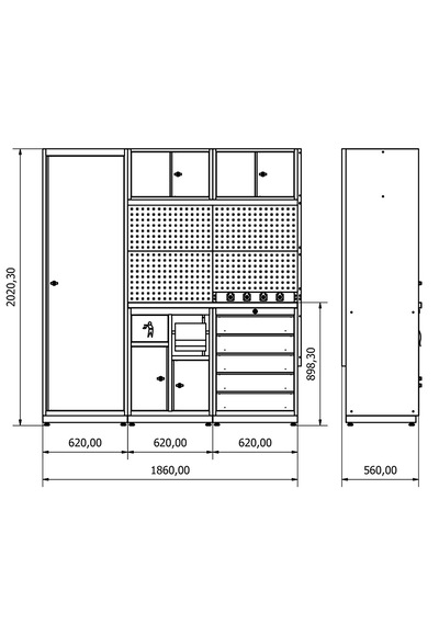 MT-1004 Modüler Çalışma Tezgahı -