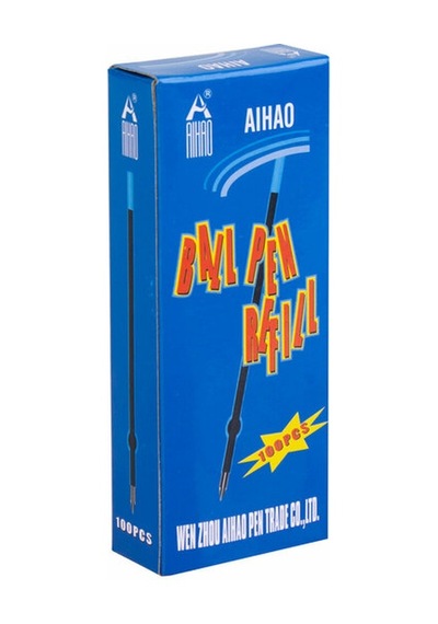 Aihao 107X20 Mavi Tükenmez Kalem Refilli 107M 100 ADET