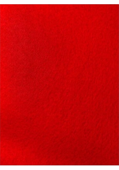 Keçe 50x70 Kırmızı Rulo Şeklinde - 4 Adet