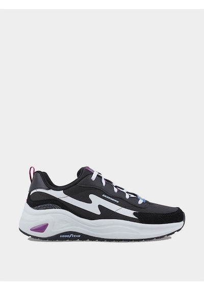 Skechers D Lıtes Wave Kadın Ayakkabı 149389-bkmt Siyah