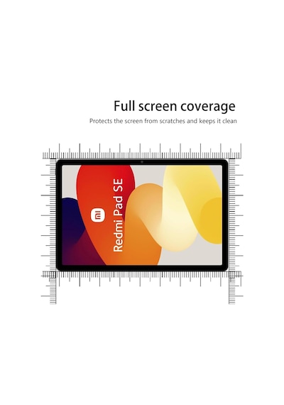 Xiaomi Redmi Pad Se 11inç Nano Kırılmaz Ekran Koruyucu Kırılmaz Şeffaf Cam Koruyucu Tam Uyumlu
