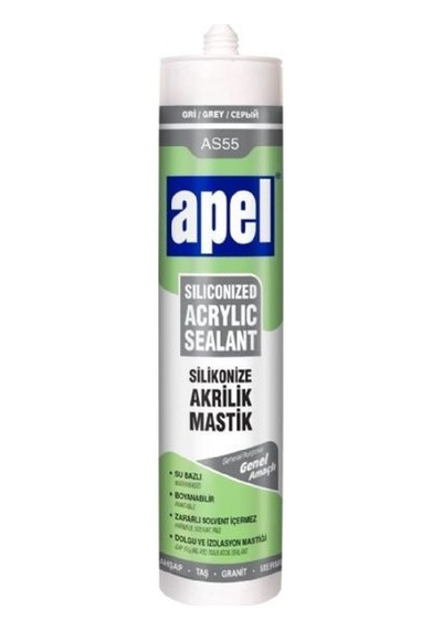 Apel 550 Gr Beyaz Silikonize Acrilik Mastik