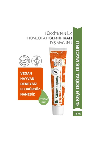 Homeopati Diş Macunu Complete Care Greyfurt