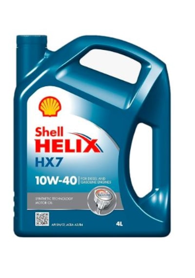 Shell Helix HX7 10W-40 Sentetik Motor Yağı