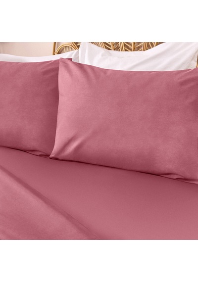 Soft Çift Kişilik Nevresim Takımı - Gülkurusu Renkli