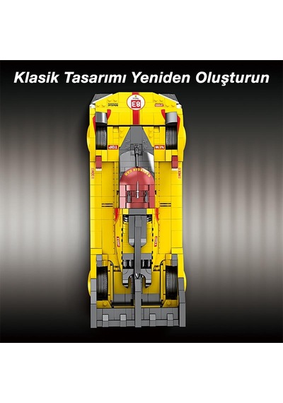 Reobrix Technic 11042 Ferrari 499p Araba Yaratıcı Yapı Blok Seti Building Blocks - 1370 Parça Reobrix Technic 11042 Ferrari 499p Araba Yaratıcı Yapı Blok Seti Building Blocks - 1370 Parça