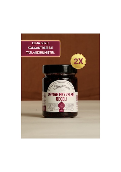 Orman Meyveleri Reçeli 400 G Elma Suyu Konsantreli - 813616376