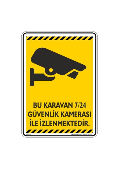 Bu Karavan 7/24 Güvenlik Kamerası ile İzlenmektedir./V4-2