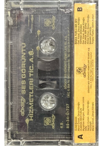 Plak Değildir Kaset Tir Kaset Yeni Türkü Günebakan Kaset