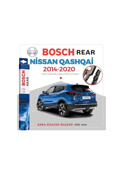 Bosch  Rear Nissan Qashqai 2014 - 2020 Arka Silecek - H301
