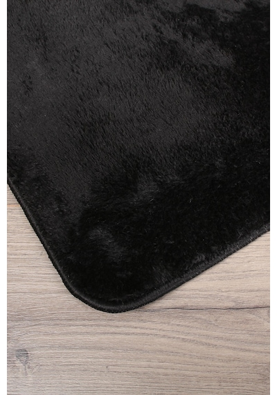 Relax Siyah 80x150 + 50x80 Cm Büyük Ebat 2'li Banyo Halısı Paspas Siyah