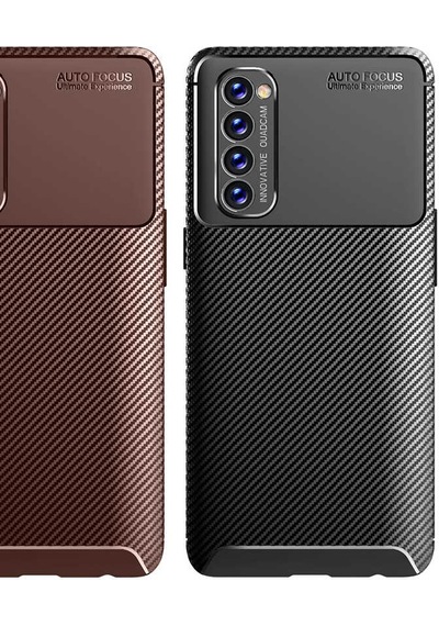 Oppo Reno 4 Pro 4g Kılıf Zore Negro Silikon Kapak Siyah