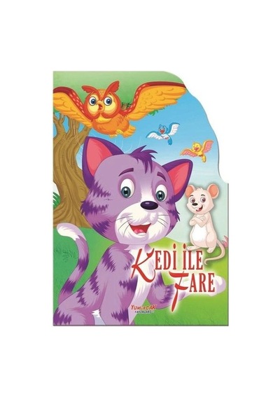 Kedi İle Fare - Şekilli Kitaplar
