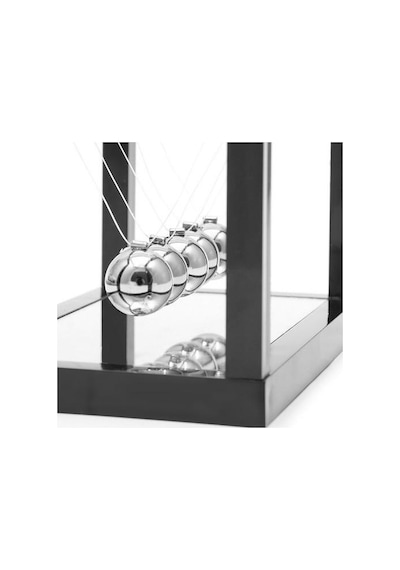 Newton Çarpışan Denge Topları Dekoratif Newton Balans Beş