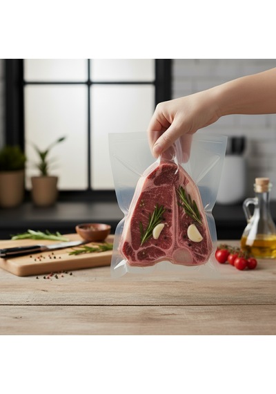 Ultra Vakum Gıda Saklama Torbası Dayanıklı, Derin Dondurucu Uyumlu 20x30 Cm 100 Adet