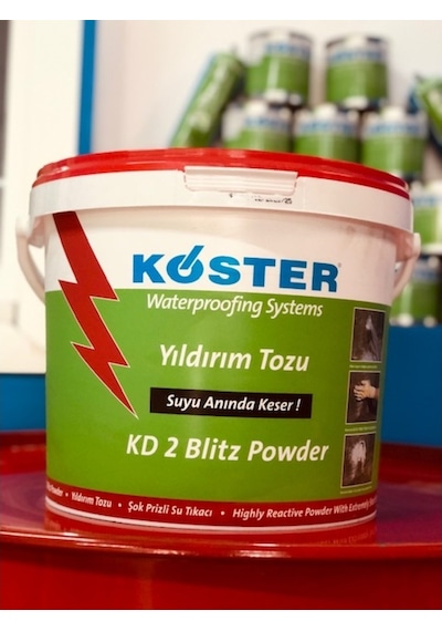 Köster Yıldırım Tozu / 5 Kg / Tıkaç Harcı