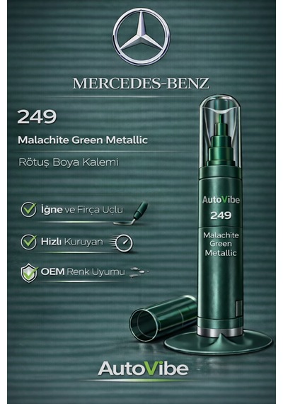 Mercedes-benz Rötuş Boya Kalemi 249 Malachite Green Metallic