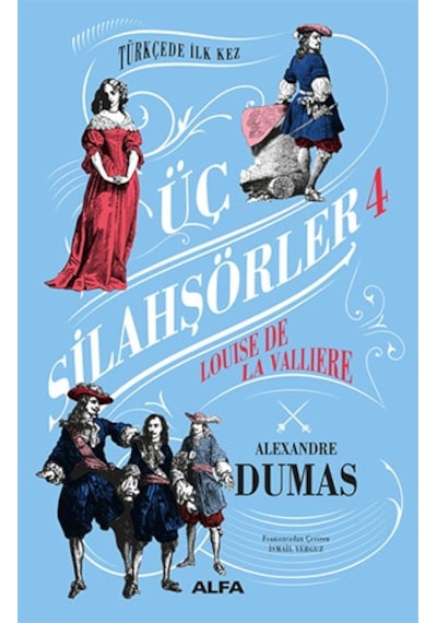 Üç Silahşörler 4 - Louise De La Valliere + Üç Silahşörler Yirmi Yıl Sonra Ciltli + Okuma Sticker'ları