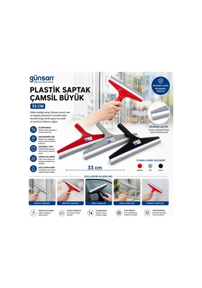 33cm Büyük Camsil - Çekpas 5468 Çok Renkli