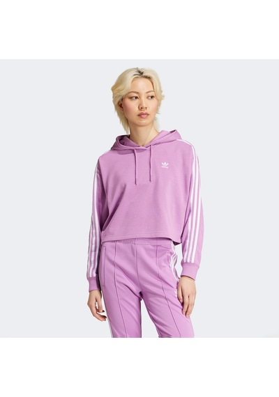 Adidas Adicolor 3-stripes Kadın Mor Hoodiedüzıy4677
