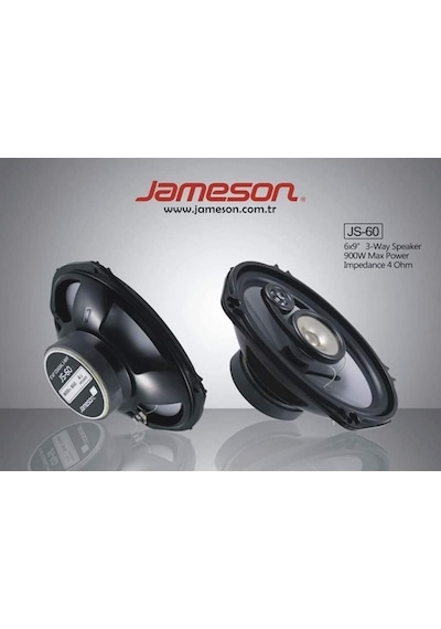 Jameson Js 60 Hoparlör 900 Watt Anfi Uymlu Oto Hoparlör