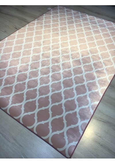 Doğuş Halı Milano Dm2104 Pudra 140X200Cm Yıkanabilir Kaymaz Halı