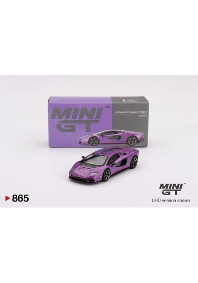 Mini Gt 1/64 865 Lamborghini Countach Lpı 800-4 Viola 30th