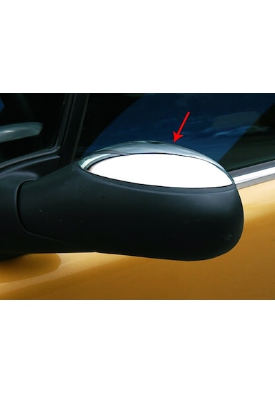 Citroen C2 Krom Ayna Kapağı 2 Prç P.çelik 2002 Ve Üzeri