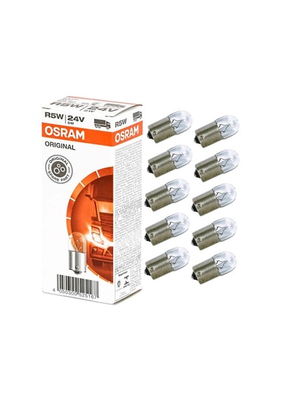 Ahmet Otomotiv Osram 5627 R5w 24 Volt 67 Ampul 5watt 10 Adet
