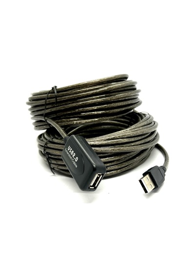 20 Metre Usb Uzatma Kablosu 20m Extension Cable Güçlendirilmiş Us