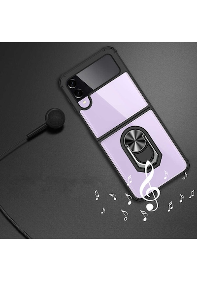 Zore Galaxy Uyumlu Z Flip 3 Kılıf Mola Kapak - Lacivert Lacivert