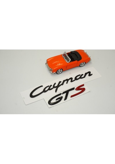 Porsche Cayman Gts Bagaj 3M 3D Abs Yazı Logo Amblem Seti (549183078)