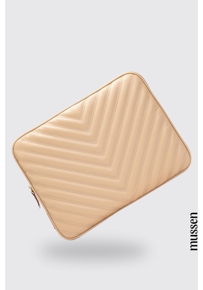 Macbook Neo Air - Pro - 13" / 13.3" / 13.6" /14" İnç - Laptop Çantası Vizon Vizon