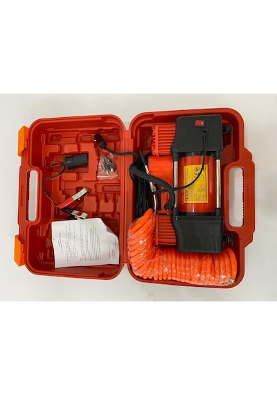 Rico Fy-002c-1 Çift Silindirli Metal Mini Hava Kompresörü 12 Volt