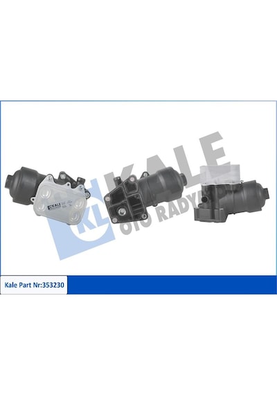 Kale 353230 Yağ Soğutucu - Vw Golf Plus 2009-2013 1.6 Tdi Dizel 03l115389b - 03l115389c - 03l115389g - 03l115389h - 03l117021b - 03l117021c