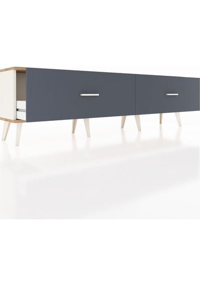 Arges Tv Ünitesi 2 Çekmeceli 176x30x51 Aytaşı-çam/antrasit Atlas Çam/antrasıt Arges Tv Ünitesi 2 Çekmeceli 176x30x51 Aytaşı-çam/antrasit Atlas Çam/antrasıt