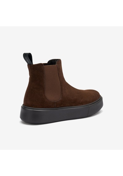 Cacao Dark Brown Bot Kadın 41c2 Frau Waxy Chelsea Boot Acı Kahverengi