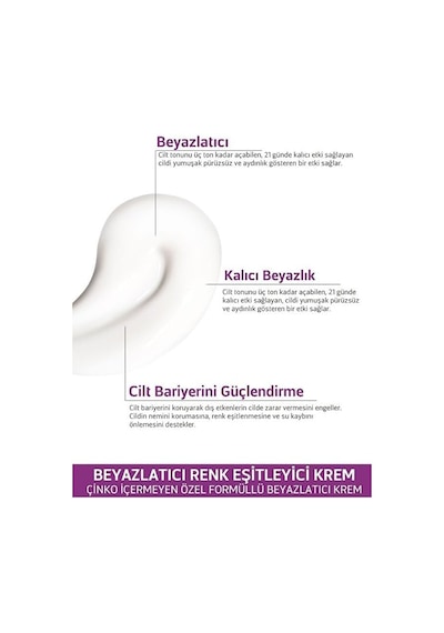 New Paradise Genital Beyazlatıcı Krem Çinko İçermez Yüz Kol Altı Genital İç Bacak Diz Ve Dirsek 50 Ml