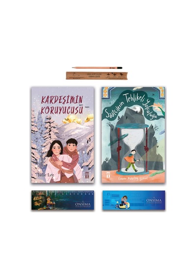 Genç Timaş Saatçilerin Tehlikeli Yolculuğu - Kardeşimin Koruyucusu Set 2 Kitap