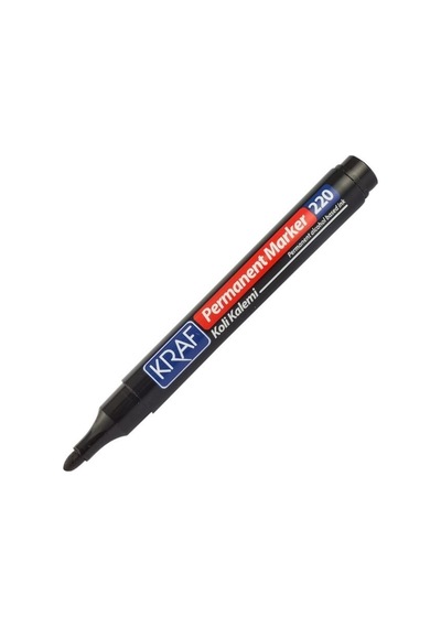 Permanent Marker Yuvarlak Uç Siyah 12'li Kutu Product Variant Value1