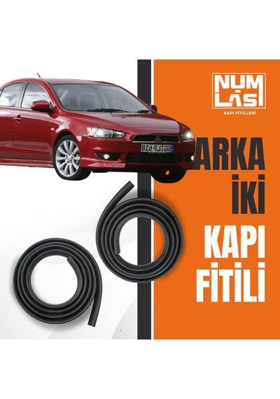 Mitsubishi Lancer Evolution 2007-2016 Arka İki Kapı Fitili-a Kalite-numlas-nm3064
